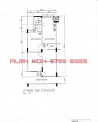 Blk 586 Ang Mo Kio Avenue 3 (Ang Mo Kio), HDB 3 Rooms #90518682